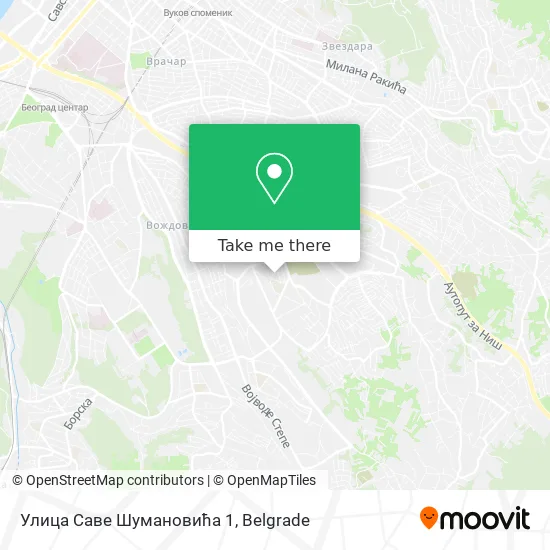 Улица Саве Шумановића 1 map