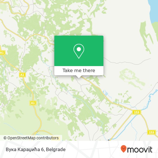 Вука Караџића 6 map