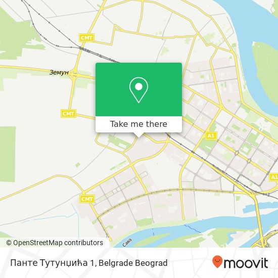 Панте Тутунџића 1 map