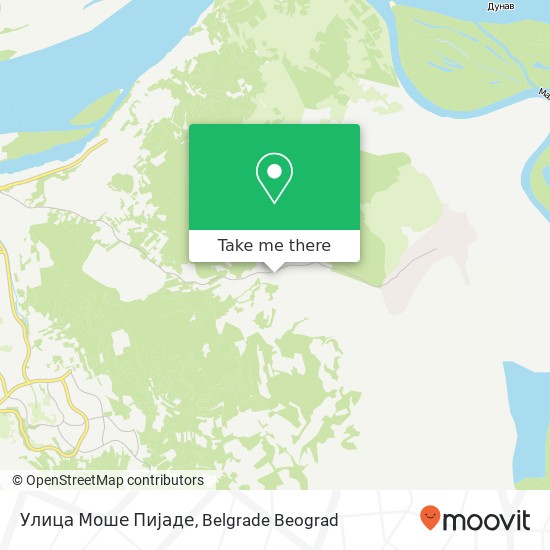 Улица Моше Пијаде map