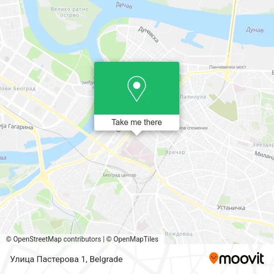 Улица Пастерова 1 map