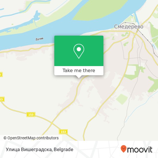 Улица Вишеградска map