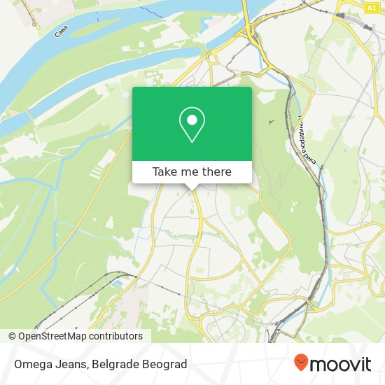 Omega Jeans map