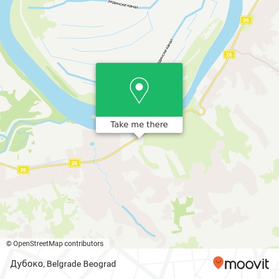 Дубоко map