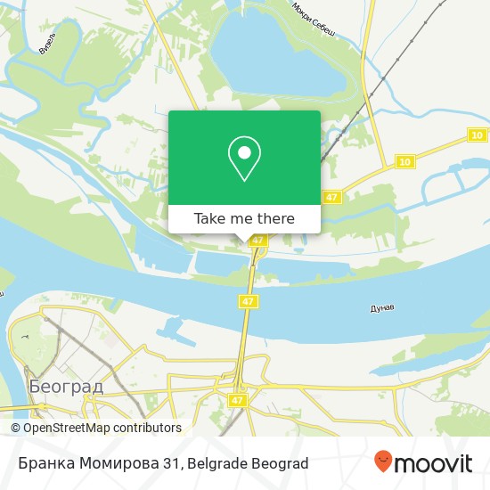 Бранка Момирова 31 map