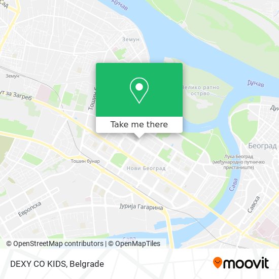 DEXY CO KIDS map