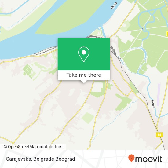 Sarajevska map