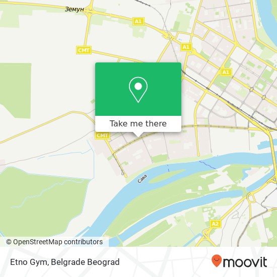 Etno Gym map