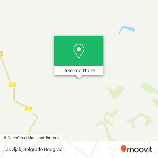 Zovljak map