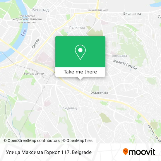 Улица Максима Горког 117 map