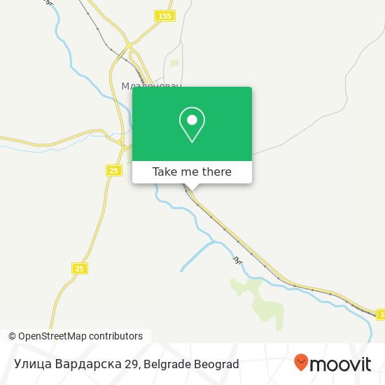 Улица Вардарска 29 map