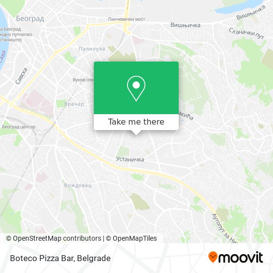 Boteco Pizza Bar map