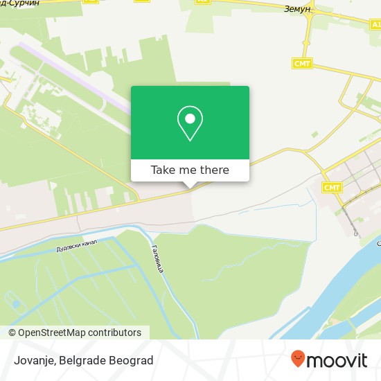 Jovanje map