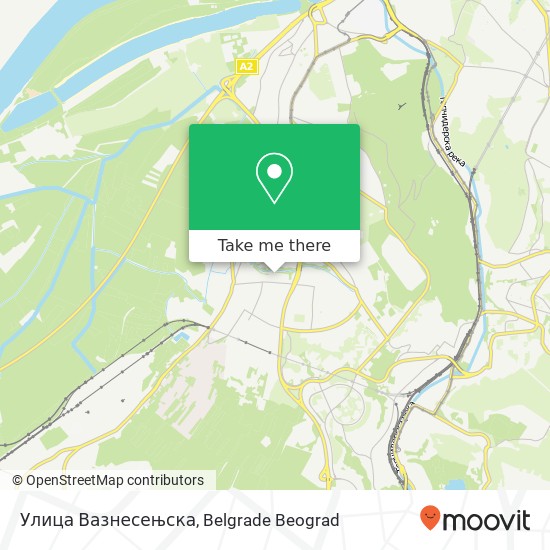 Улица Вазнесењска map