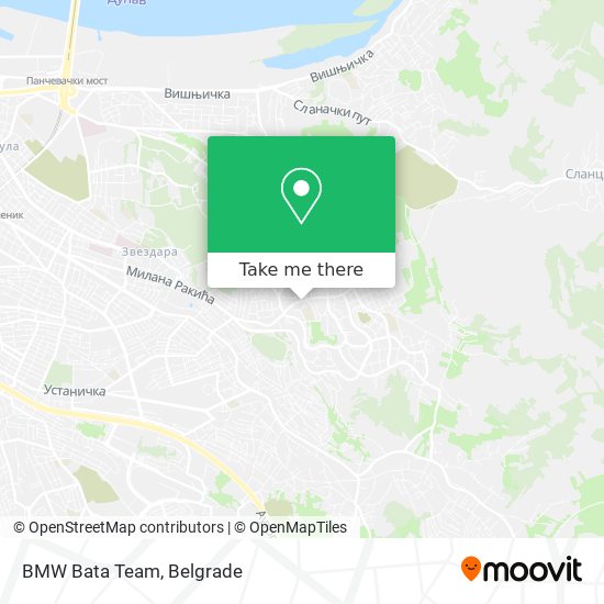 BMW Bata Team map