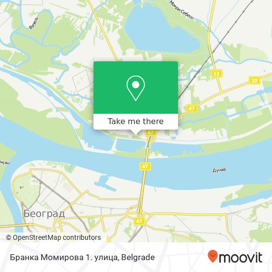 Бранка Момирова 1. улица map