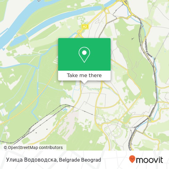 Улица Водоводска map