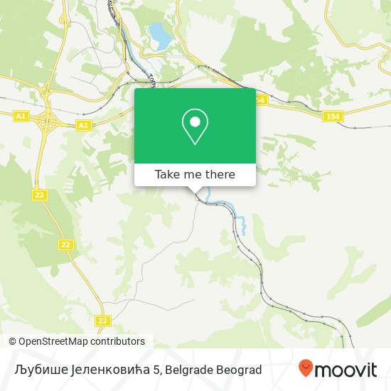 Љубише Јеленковића 5 map