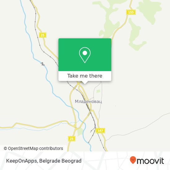 KeepOnApps map