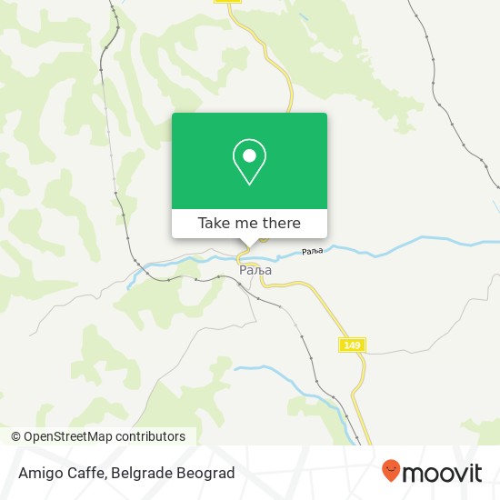 Amigo Caffe map