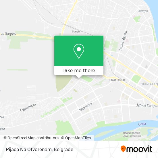 Pijaca Na Otvorenom map