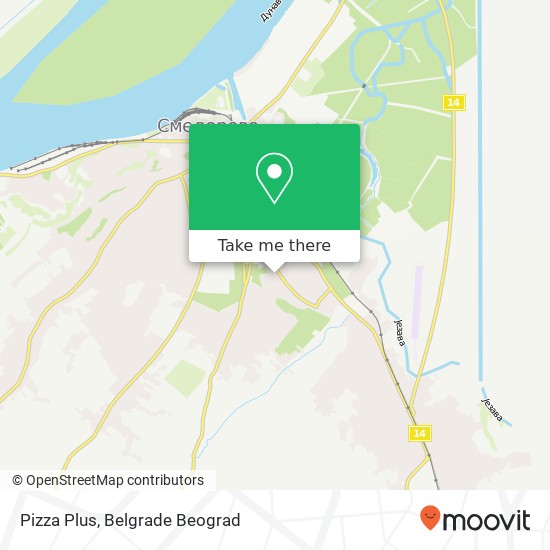 Pizza Plus map