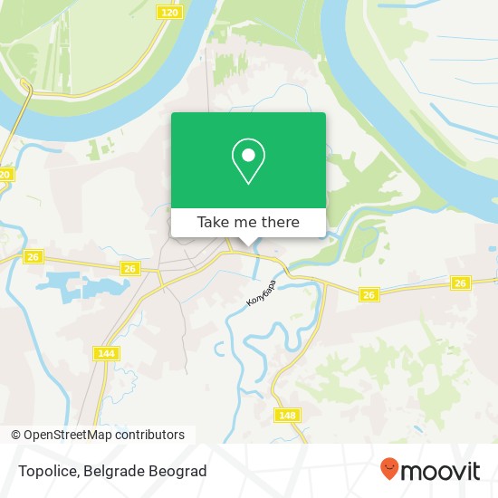 Topolice map