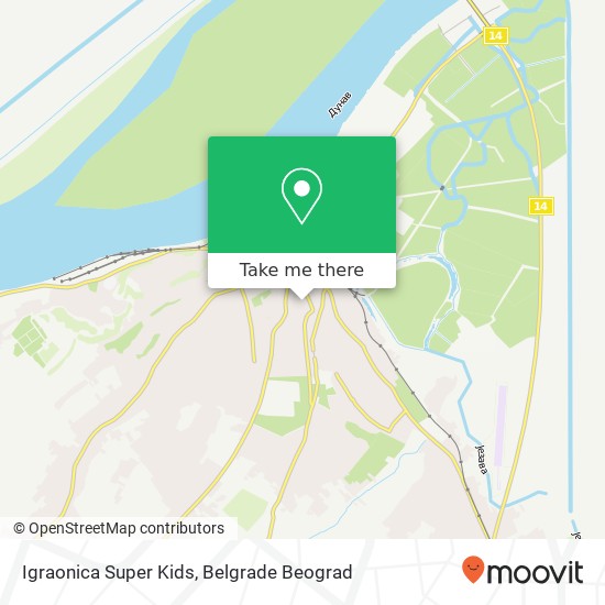 Igraonica Super Kids map