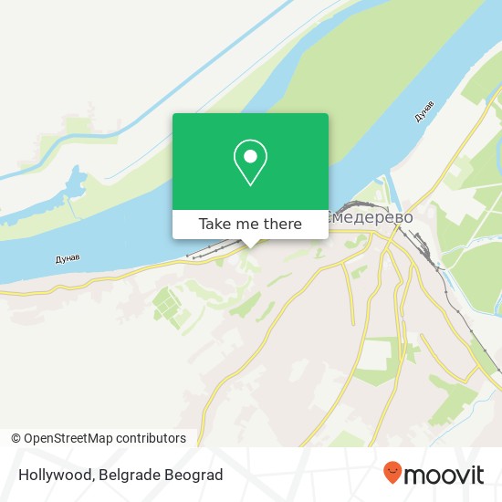 Hollywood map