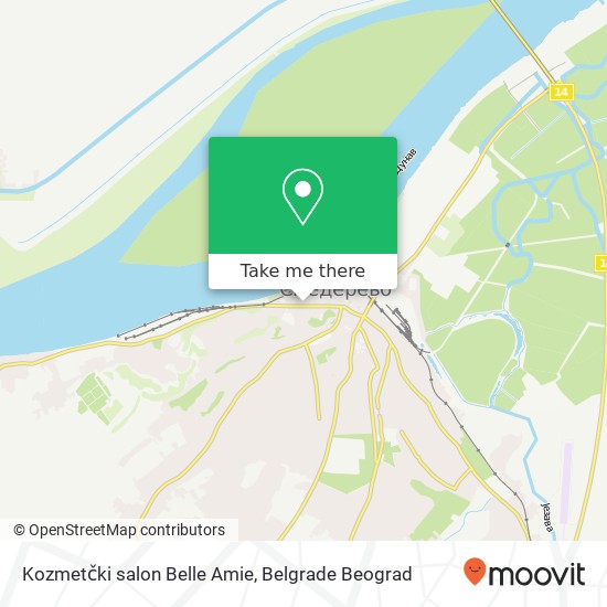 Kozmetčki salon Belle Amie map