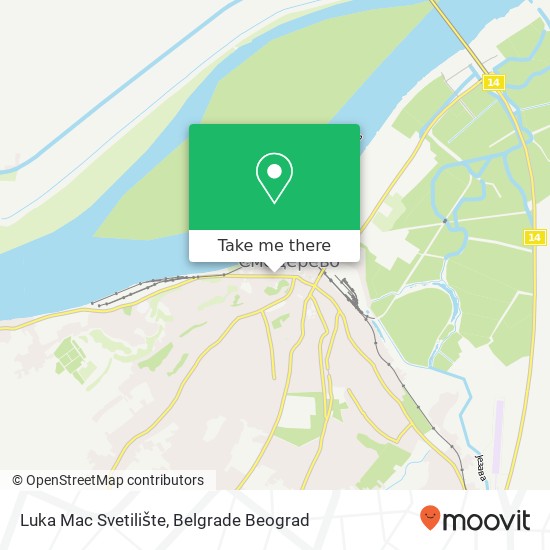 Luka Mac Svetilište map