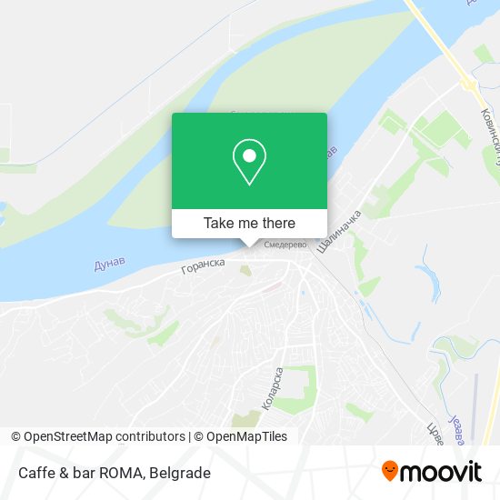 Caffe & bar ROMA map