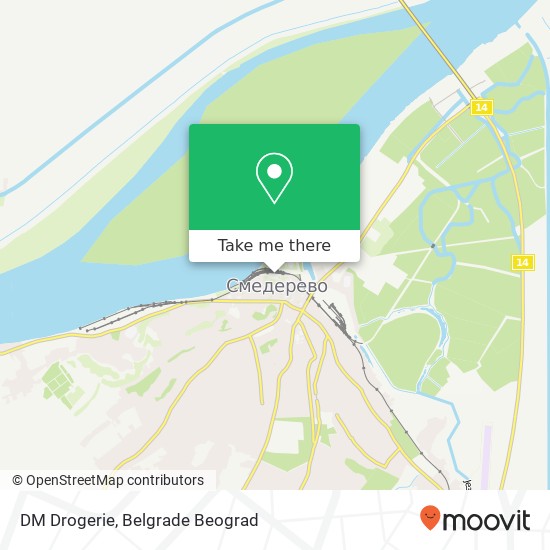 DM Drogerie map