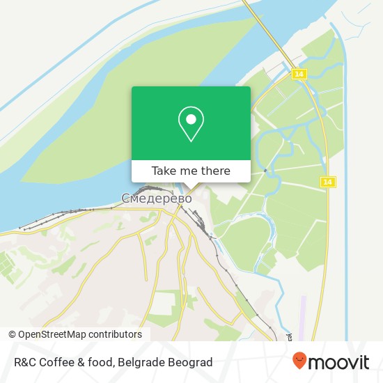 R&C Coffee & food map