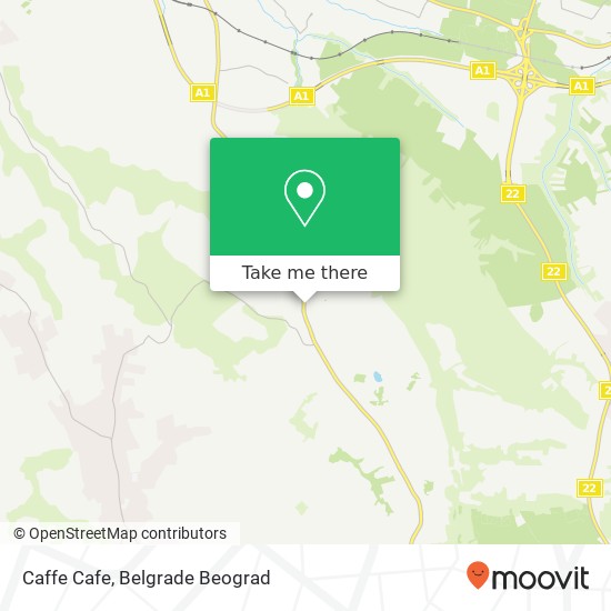 Caffe Cafe map