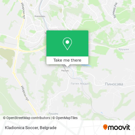 Kladionica Soccer map