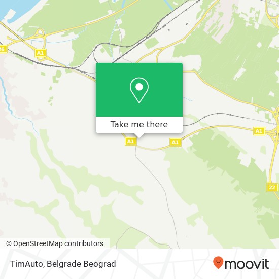 TimAuto map