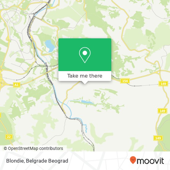 Blondie map