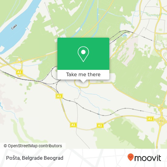 Pošta map