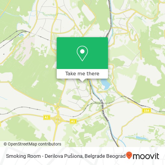 Smoking Room - Derilova Pušiona map