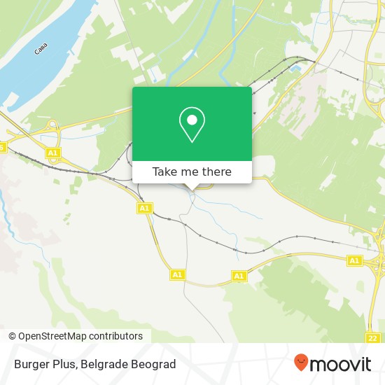 Burger Plus map