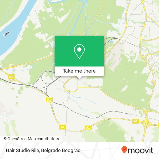 Hair Studio Rile map