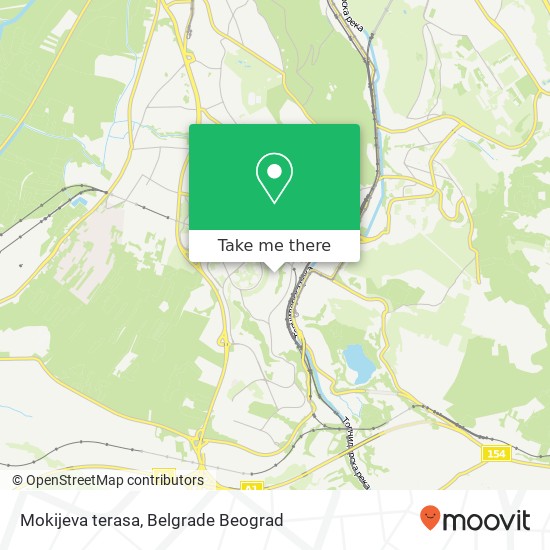 Mokijeva terasa map