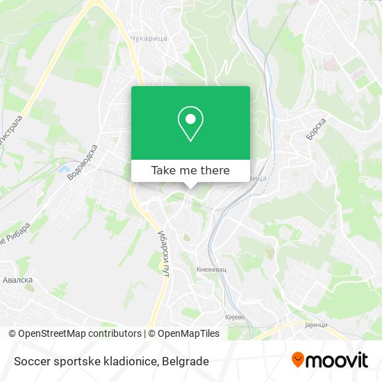 Soccer sportske kladionice map