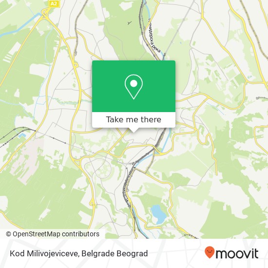 Kod Milivojeviceve map