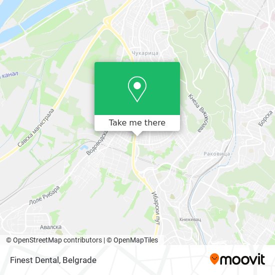 Finest Dental map