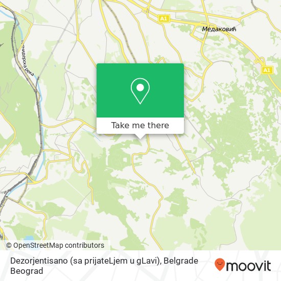 Dezorjentisano (sa prijateLjem u gLavi) map