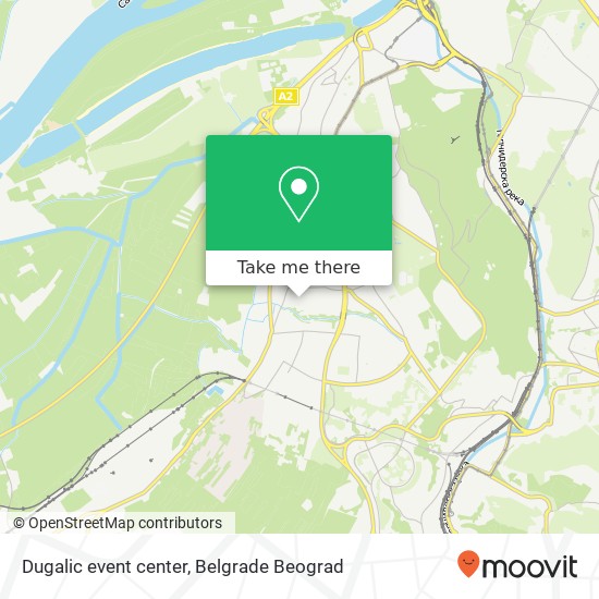 Dugalic event center map