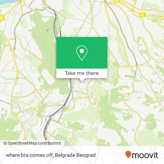 where bra comes off map