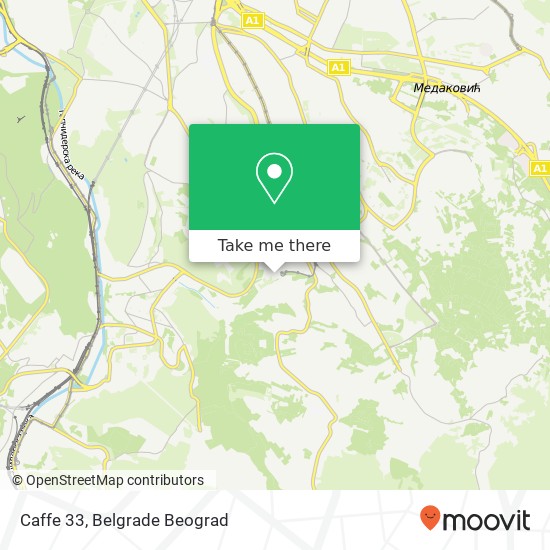 Caffe 33 map